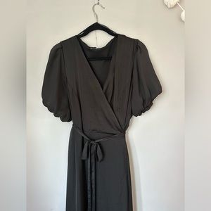 Called to Surf— Floor length black dress